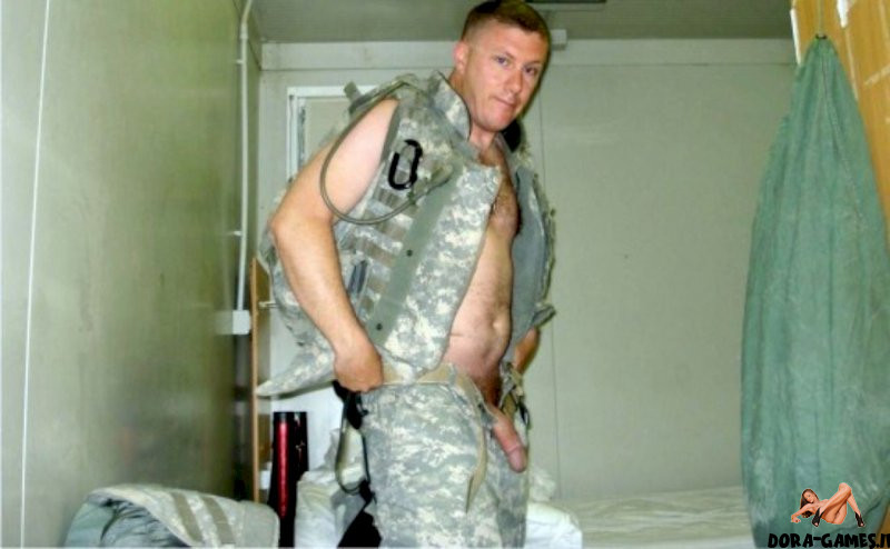 Naked Soldier Cock