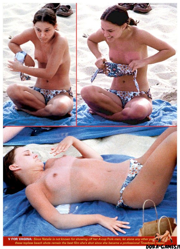 Beach topless natalie portman Natalie Portman