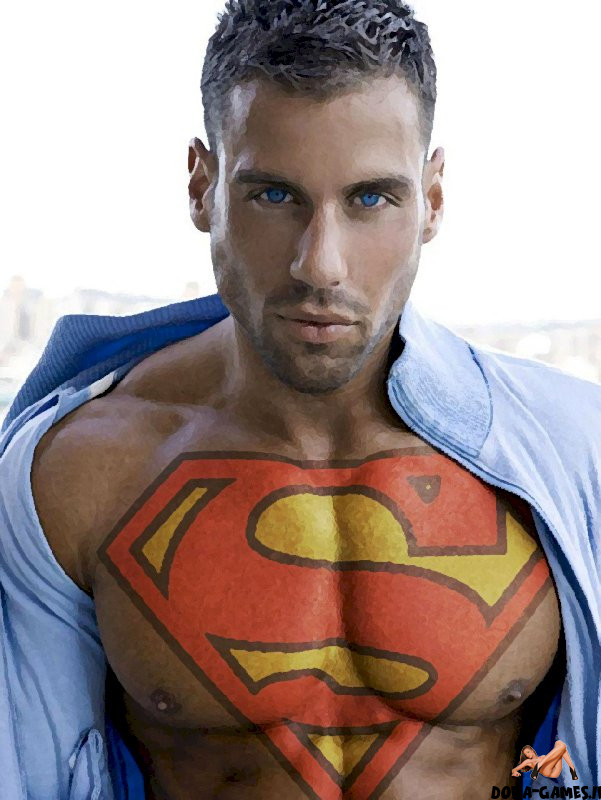 Superman striptease pic.